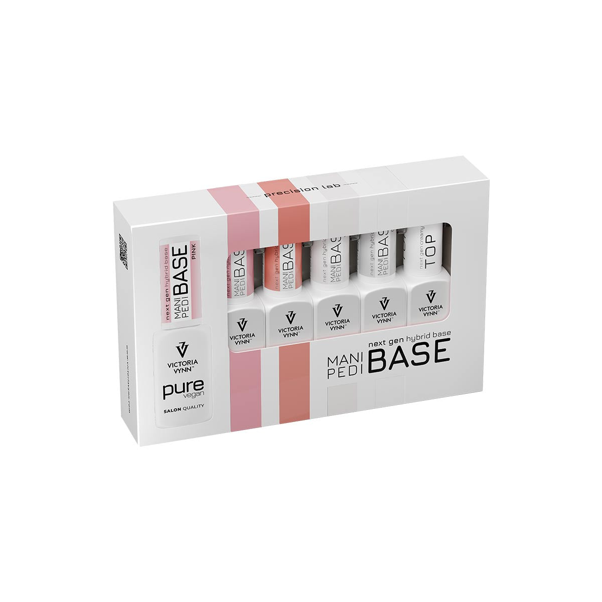 MANI PEDI BASE + PURE CREAMY HYBRID Top