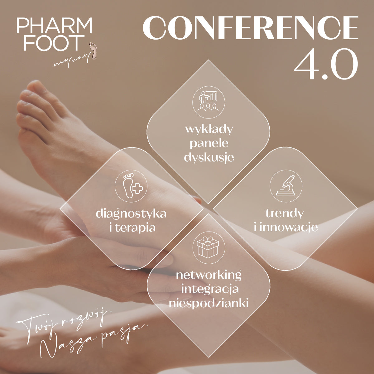 PHARM FOOT CONFERENCE 4.0 - 27 WRZEŚNIA 2026 r. BRONISŁAWÓW