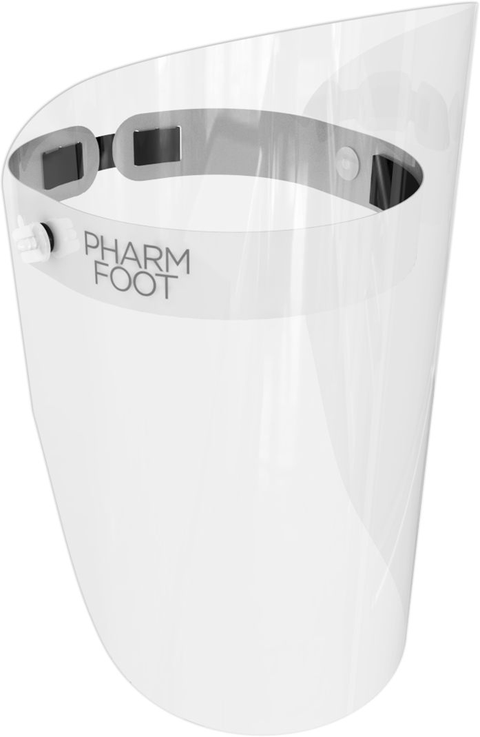PRZYŁBICA OCHRONNA PHARM FOOT