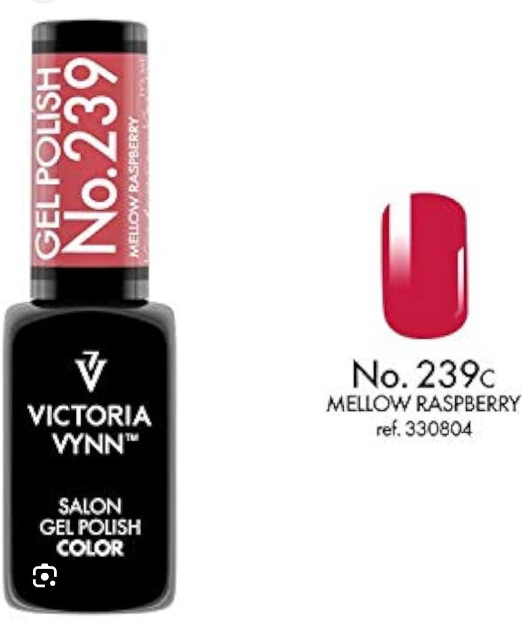 Gel Polish  239 Mellow Raspberry 8ml