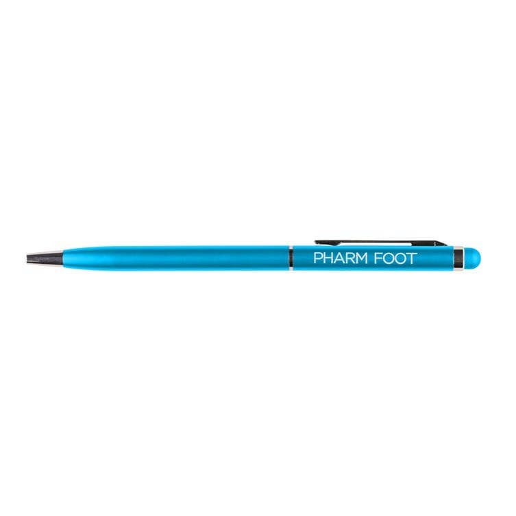 Długopis niebieski touch pen PHARM FOOT