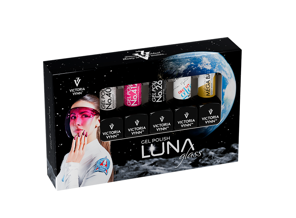 5 PACK LUNA GLASS