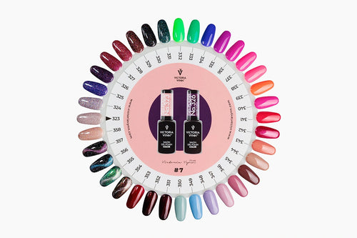 COLOR CHART 07 Gel Polish 323-358