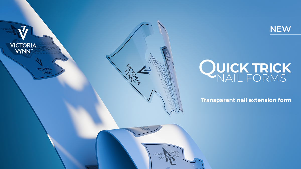 QUICK TRICK NAIL FORMS Transparent 100 pcs