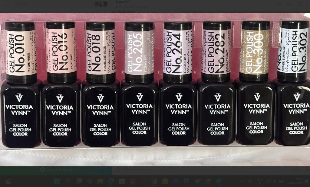 Gel Polish  8 ml set 8 pcs Mood & Tone