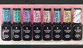Gel Polish  8 ml set 7 pcs M+ TOP NO Wipe Matt