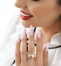 Minimalism and elegance – pastel version manicure