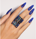 For dreamers and lovers of blue nails