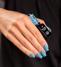 Blue nails – elegant styling for everyday
