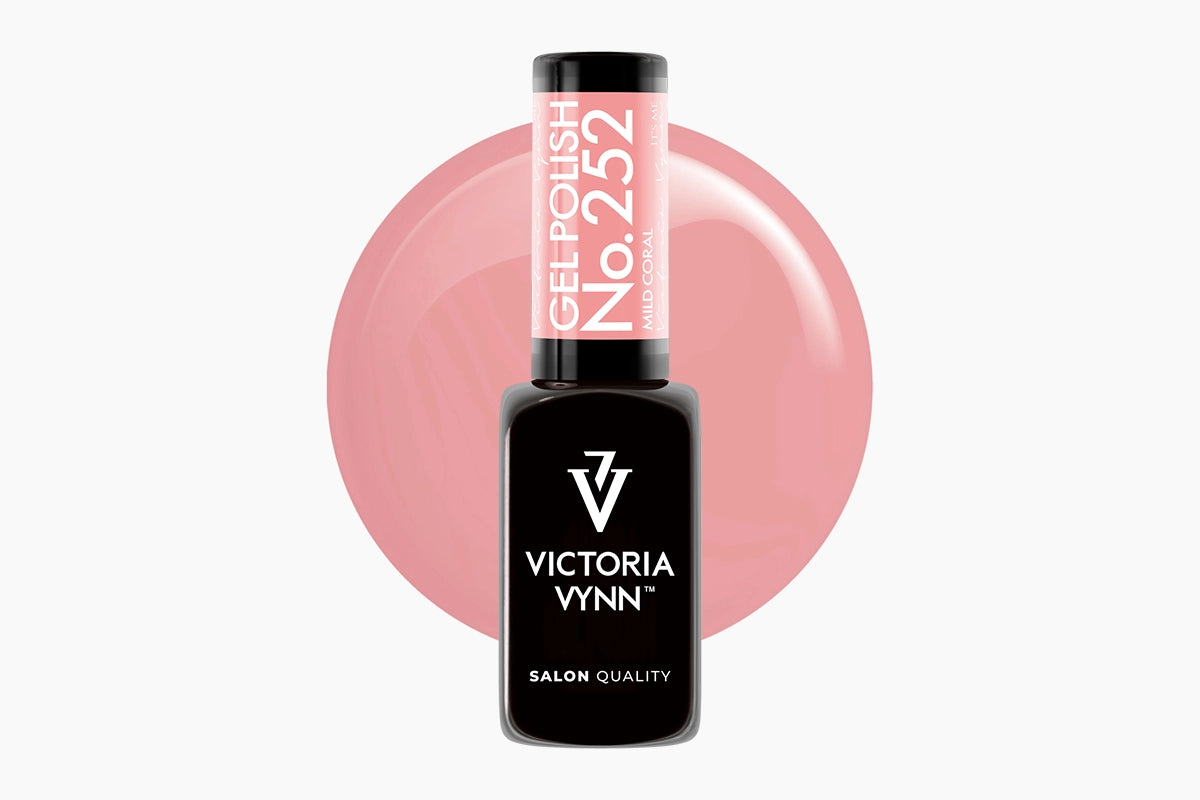 GEL POLISH 252 Mild Coral 8 ml