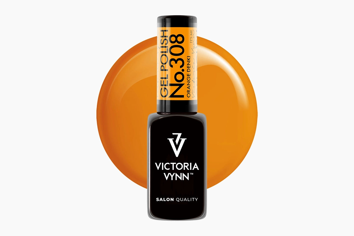 GEL POLISH 308 Orange Denki 8 ml