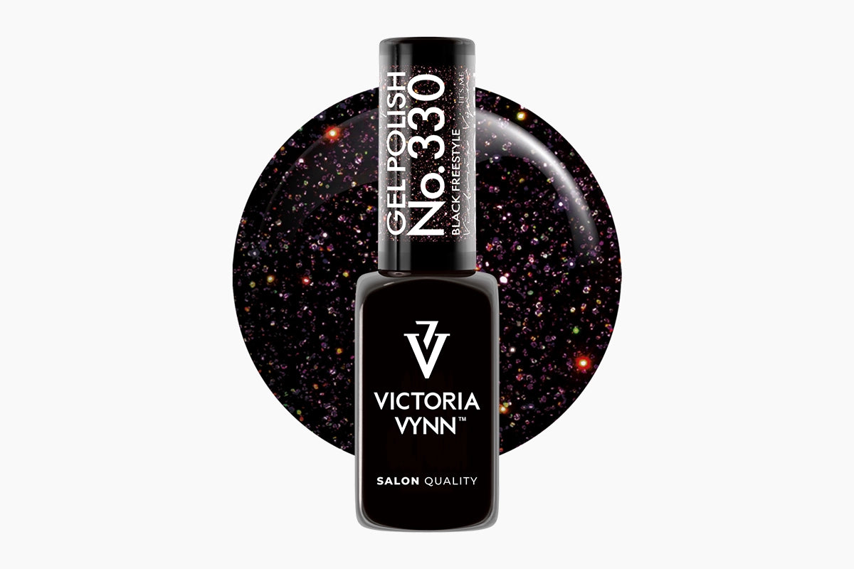 GEL POLISH 330 Black Freestyle 8 ml