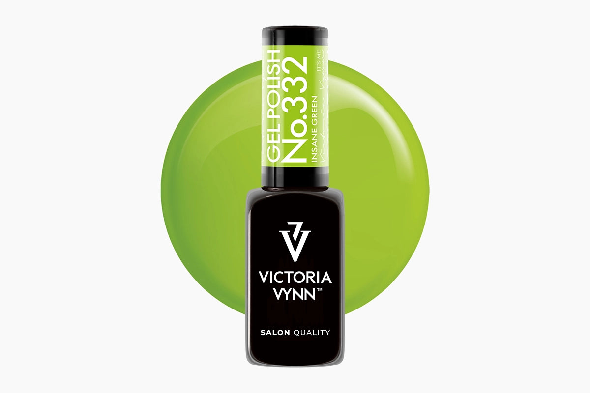 GEL POLISH 332 Insane Green 8 ml