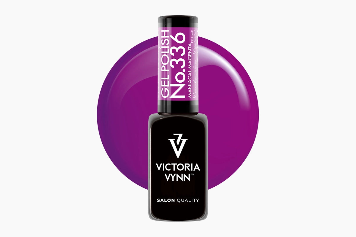 GEL POLISH 336 Maniacal Magenta 8 ml