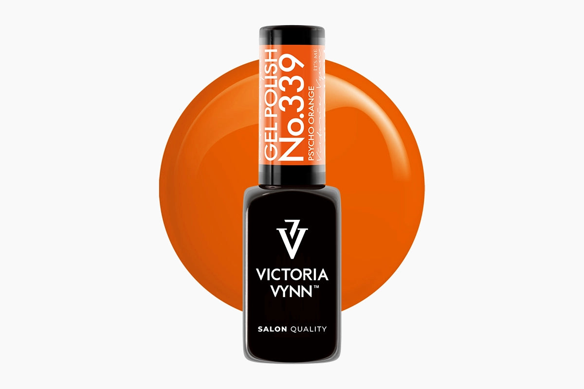 GEL POLISH 339 Psycho Orange 8 ml