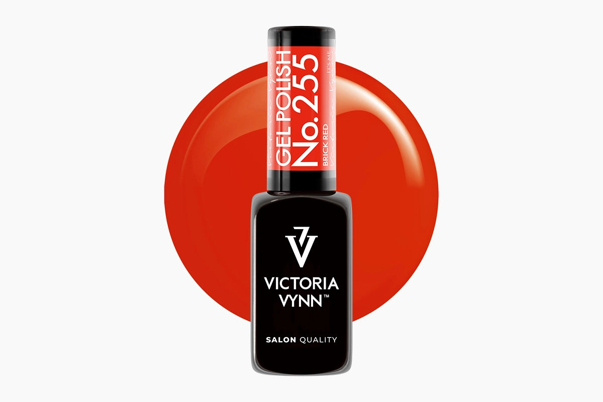 GEL POLISH 255 Brick Red 8 ml