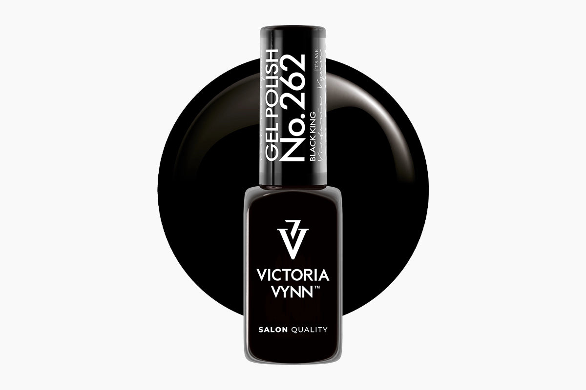 GEL POLISH 262 Black King 8 ml