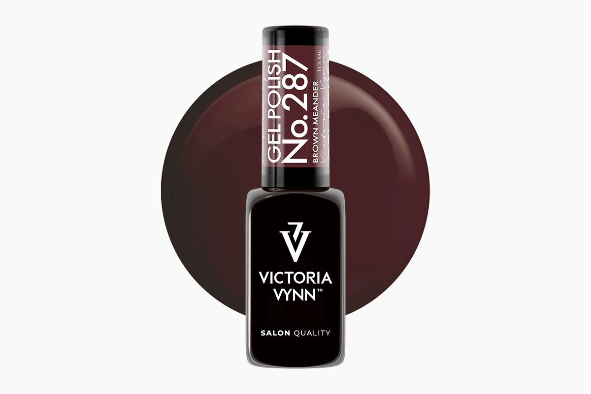 GEL POLISH 287 Brown Meander 8 ml