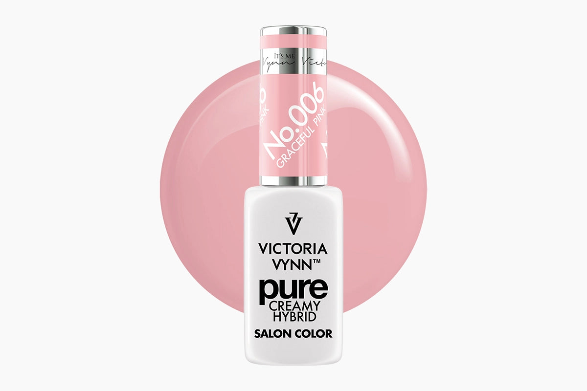 PURE CREAMY HYBRID 006 Graceful Pink 8 ml