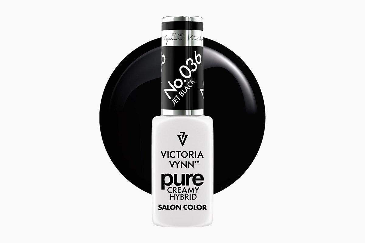 PURE CREAMY HYBRID 036 Jet Black 8 ml