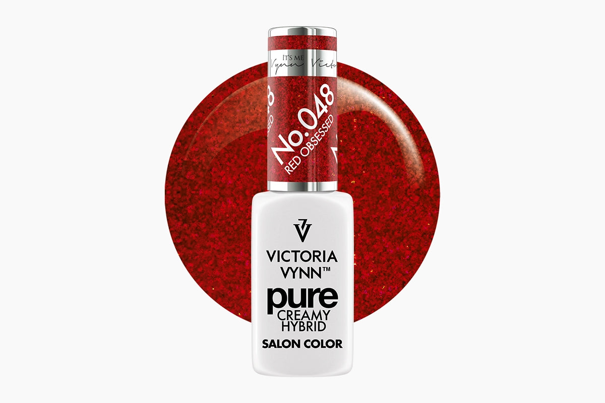 PURE CREAMY HYBRID 048 Red Obsessed 8 ml