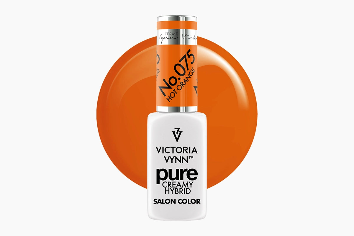 PURE CREAMY HYBRID 075 Hot Orange 8 ml