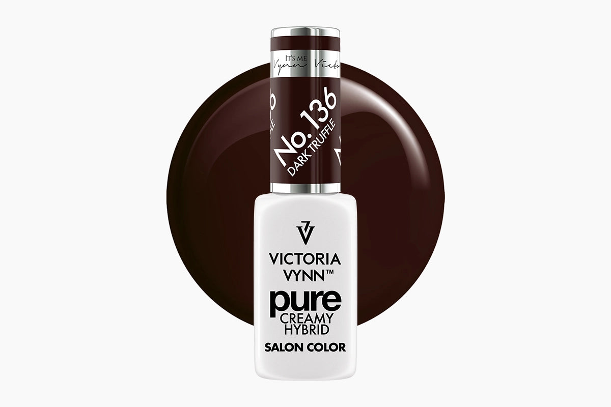 PURE CREAMY HYBRID 136 Dark Truffle 8 ml