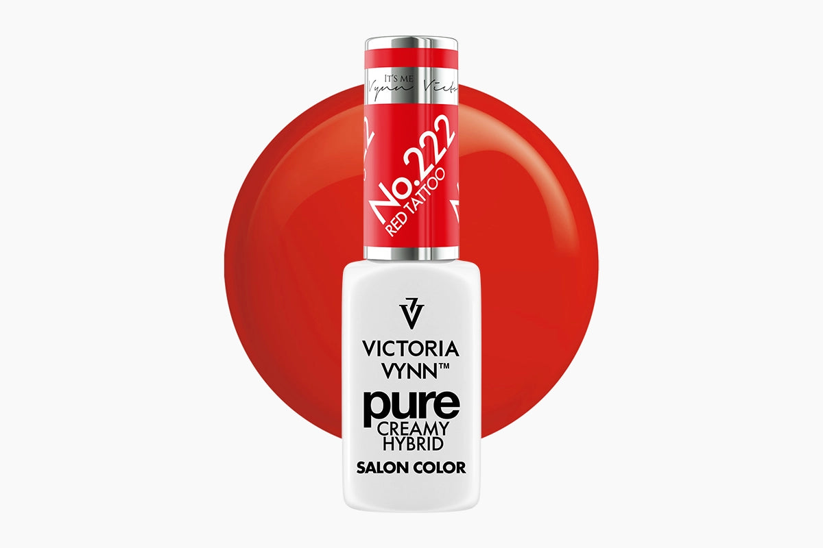 PURE CREAMY HYBRID 222 Red Tattoo 8 ml
