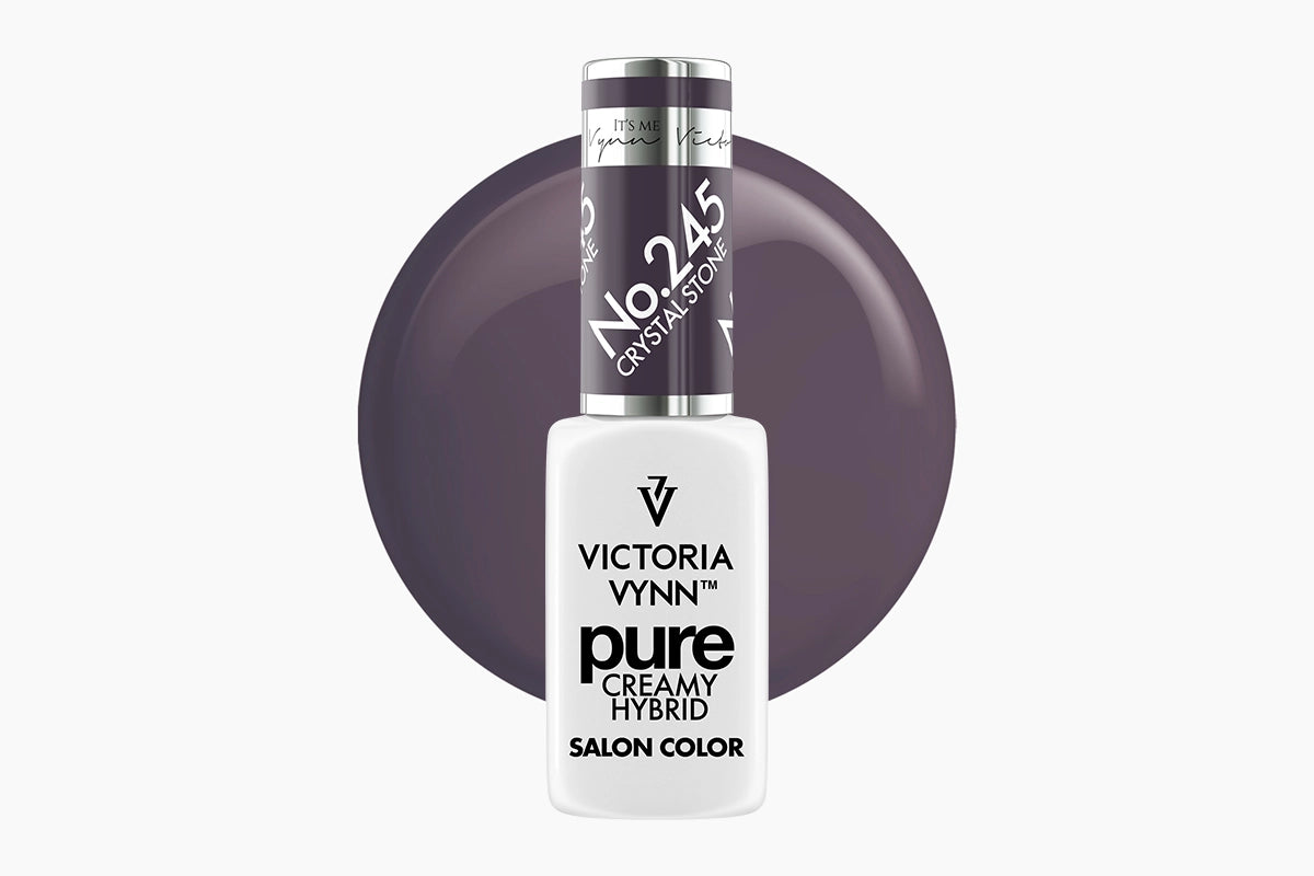 PURE CREAMY HYBRID 245 Crystal Stone 8 ml