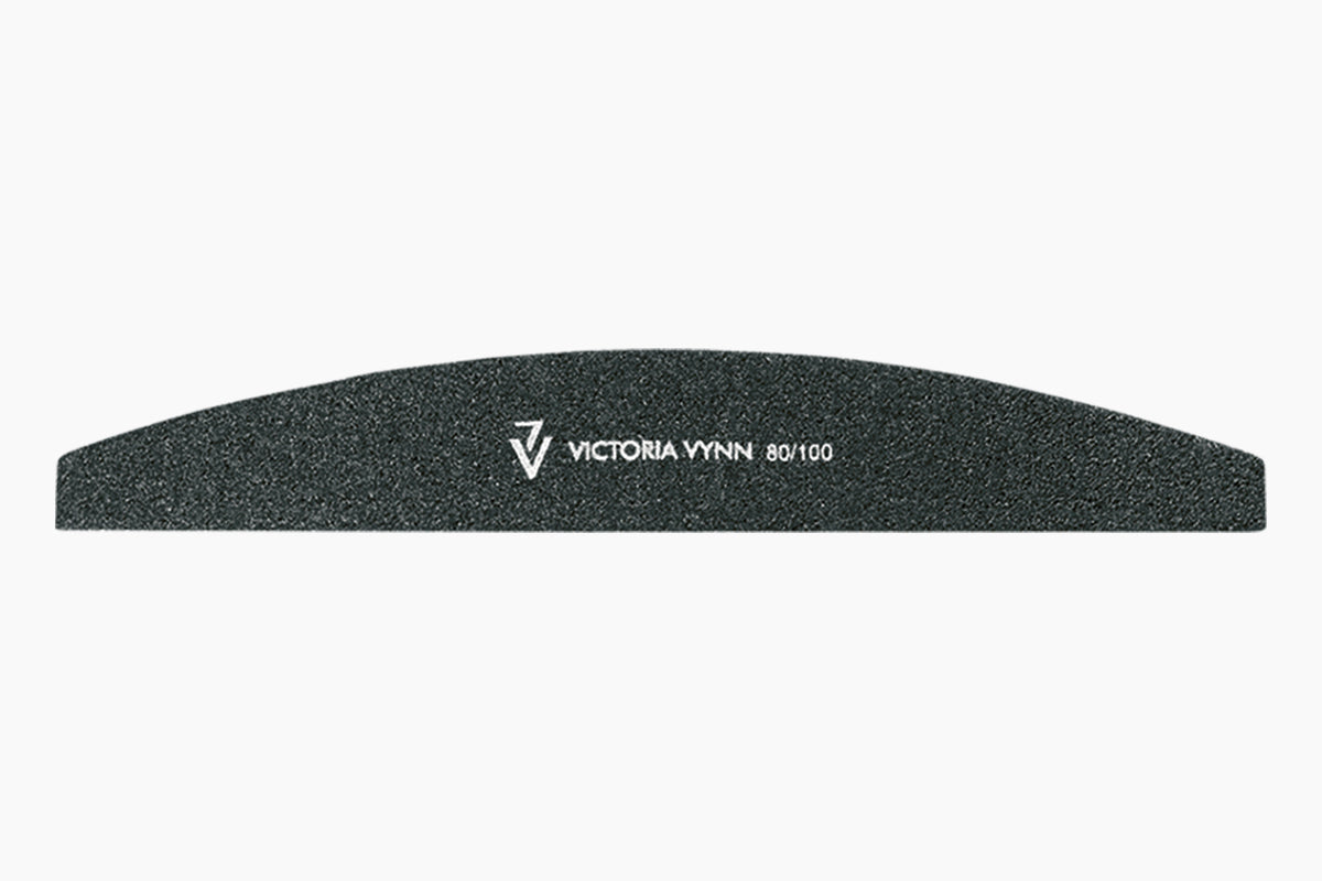 NAIL FILE 100/180 Black Crescent