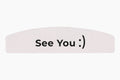 NAIL FILE 180/240 MINI 05 See You 25 pcs
