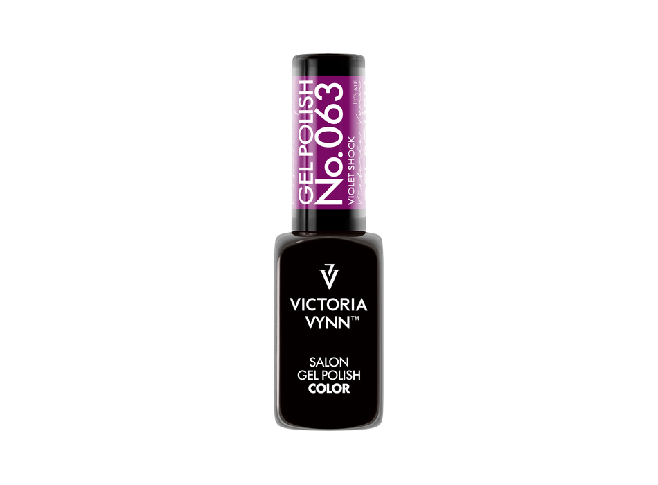 GEL POLISH 063 Violet Shock 8 ml