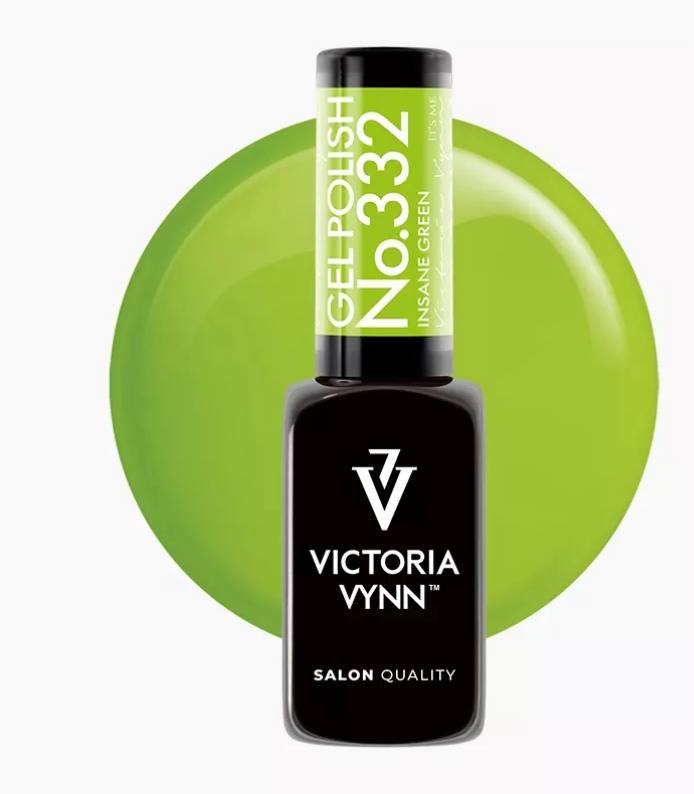 Gel Polish 332 Insane Green 8 ml