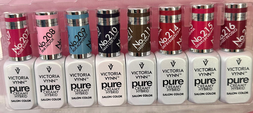 Pure Creamy Gel polish set 8 pcs Urban Elegans
