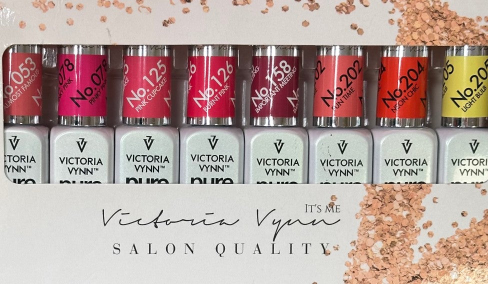 Pure Creamy Gel polish set 8 pcs Harmonic Contrast