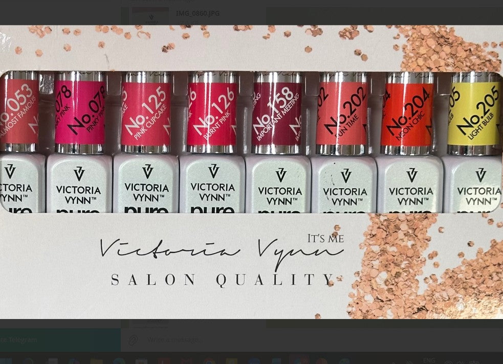Pure Creamy Gel polish set 8 pcs Color Harmony