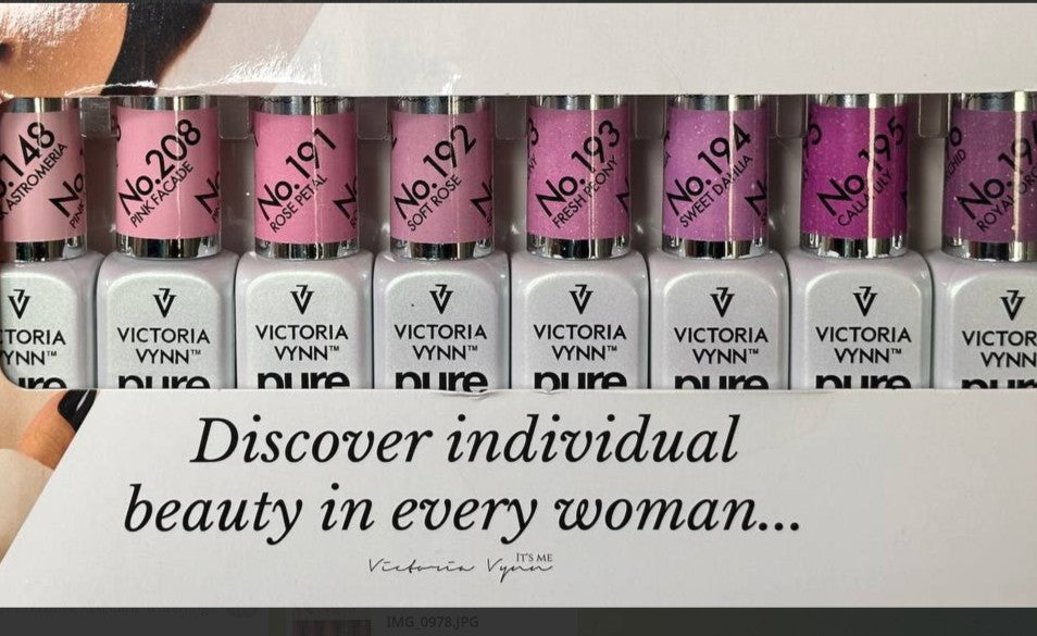 Pure Creamy Gel polish set 8 pcs   Discover Individual