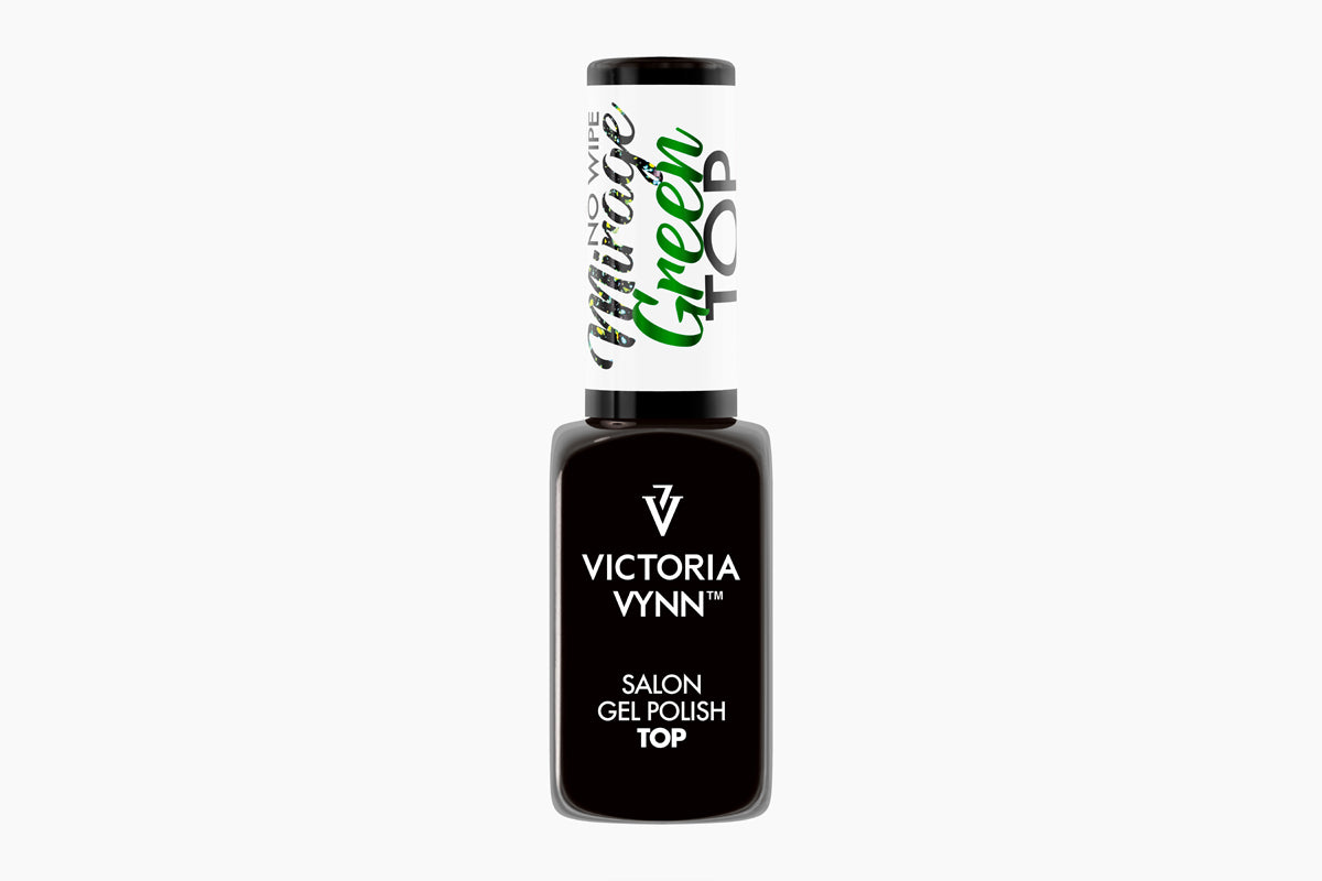 GEL POLISH TOP Green Mirage No Wipe 8 ml