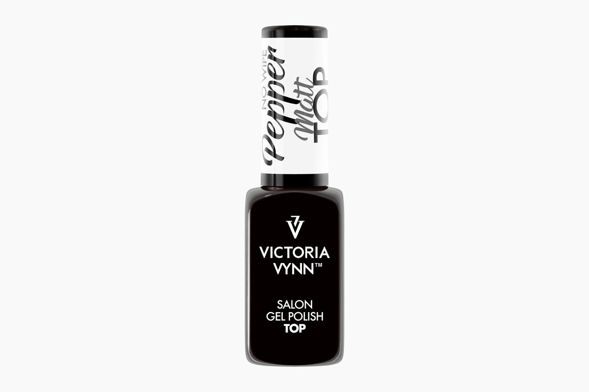 GEL POLISH TOP Matt Pepper No Wipe 8 ml