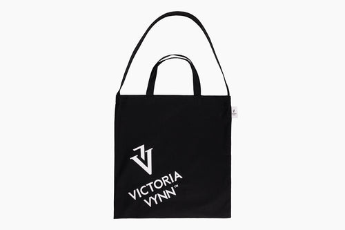 COTTON BAG Black 45x45 cm