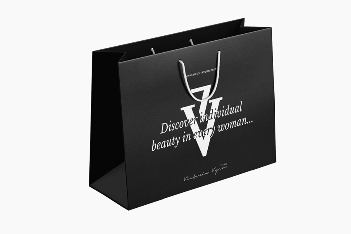 GIFT BAG Black 330x240x100 mm