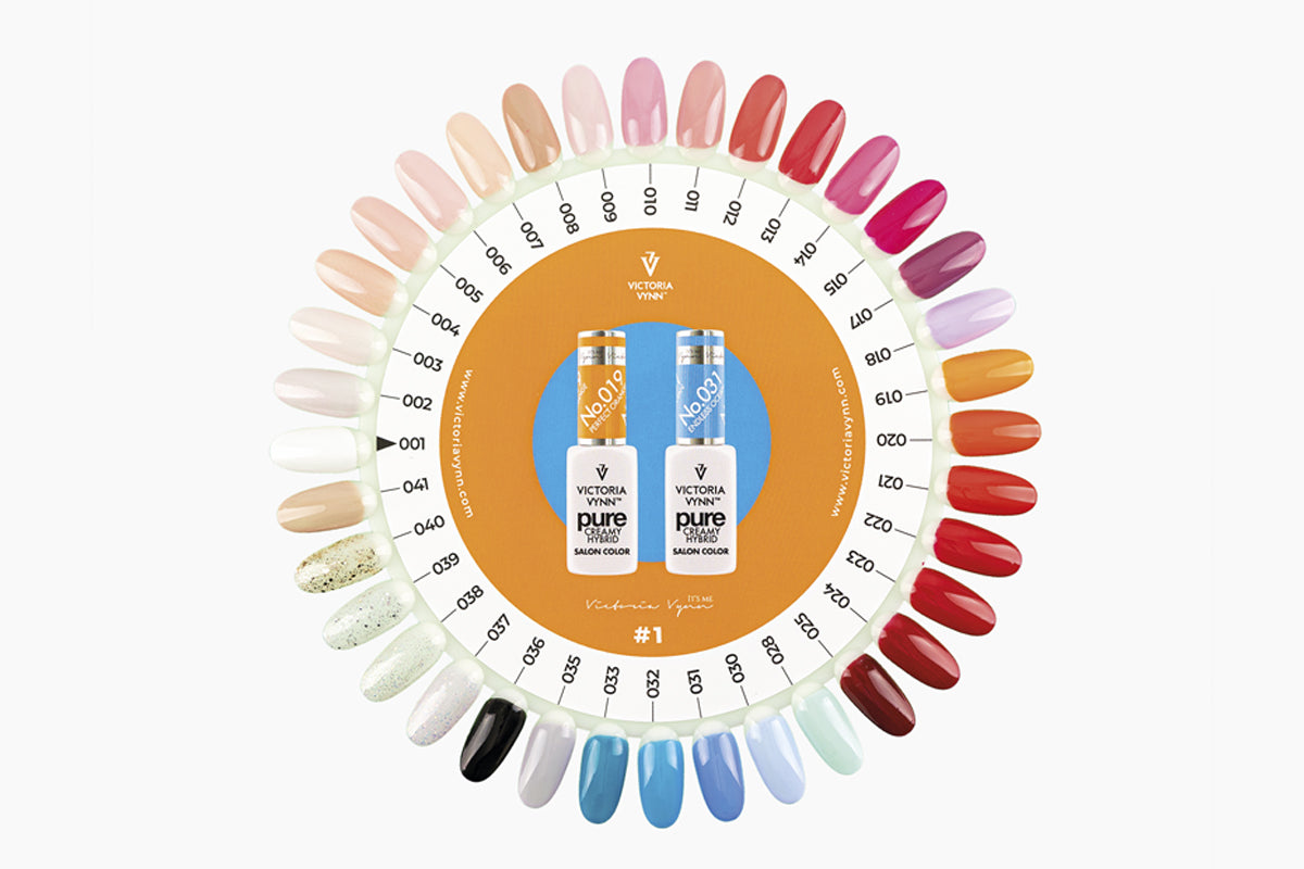 COLOR CHART 01 Pure Creamy Hybrid 001-041